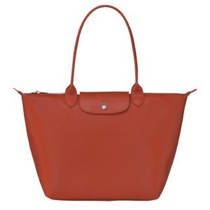 Women's red Le Pliage Neo Large Nylon Tote